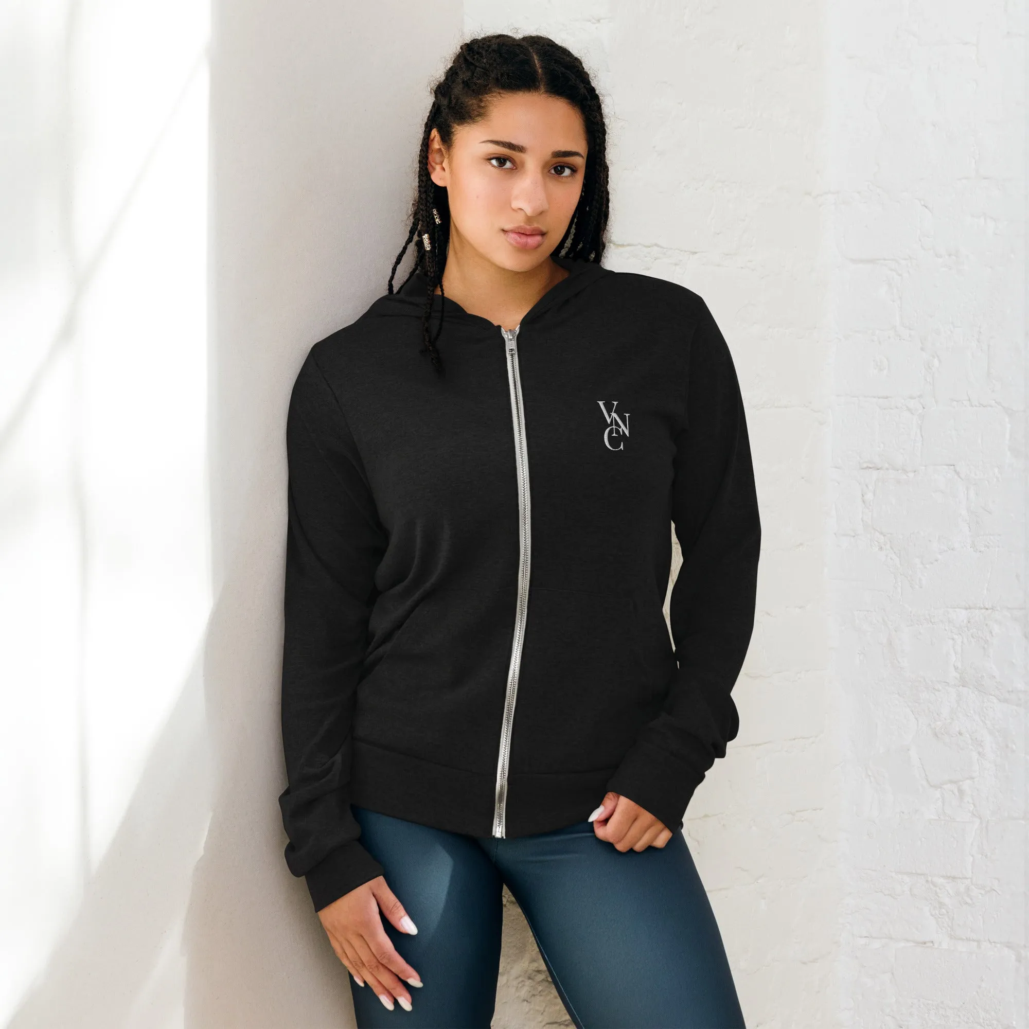 Urban Edge Unisex Zip Hoodie