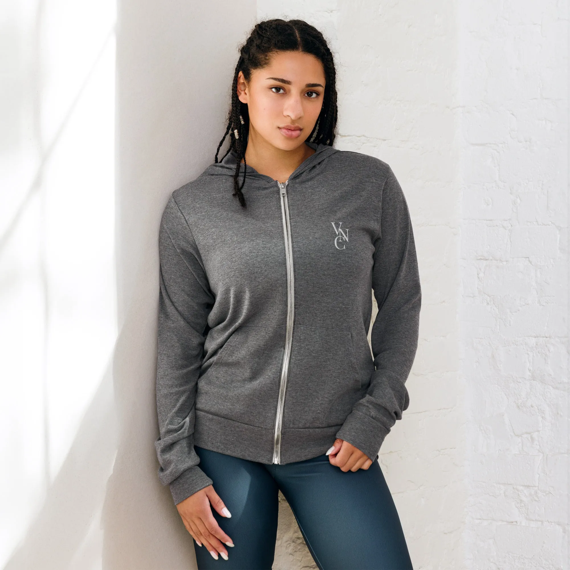 Urban Edge Unisex Zip Hoodie