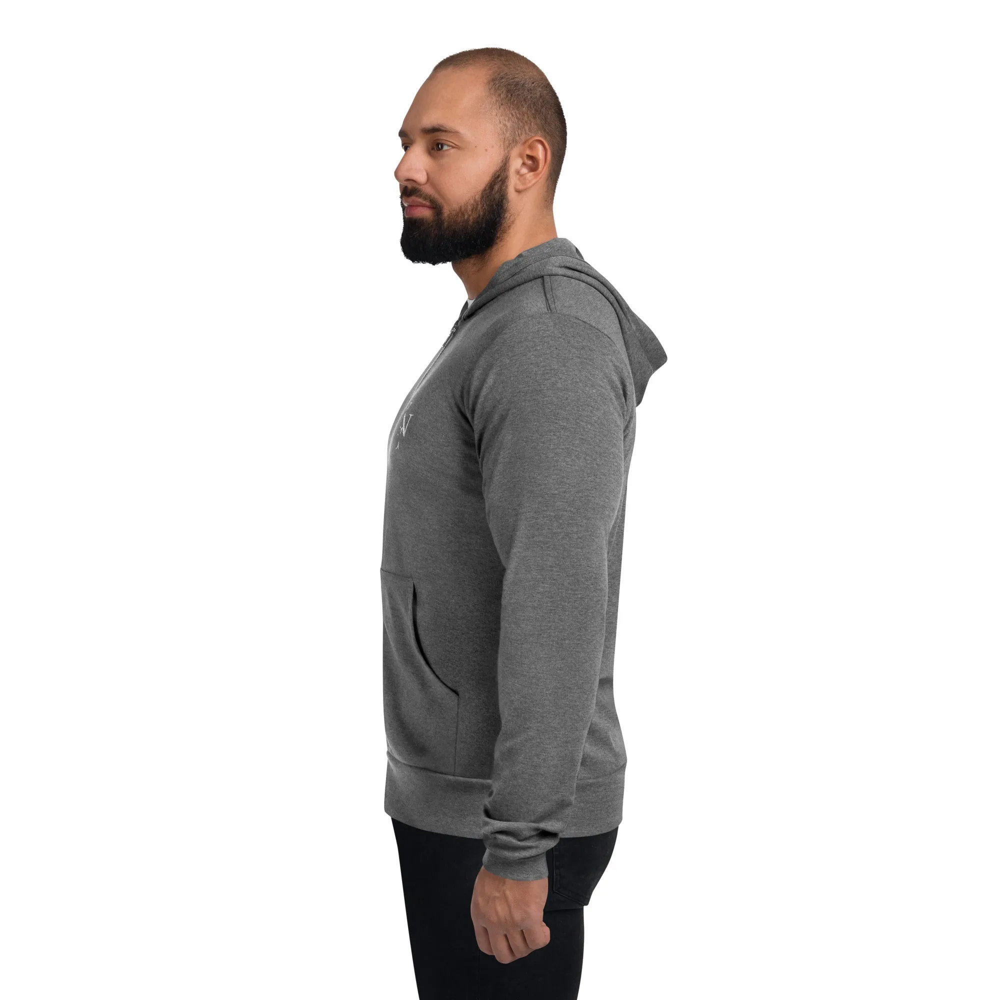 Urban Edge Unisex Zip Hoodie