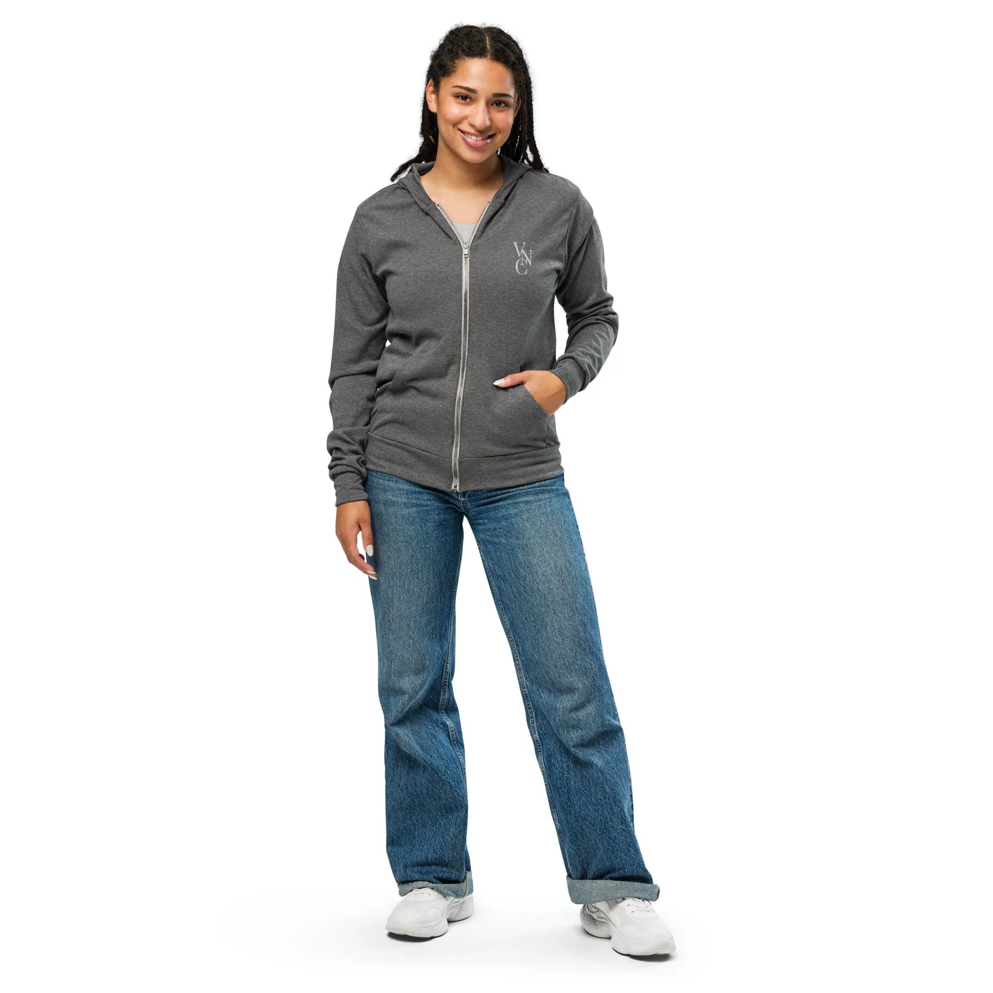 Urban Edge Unisex Zip Hoodie
