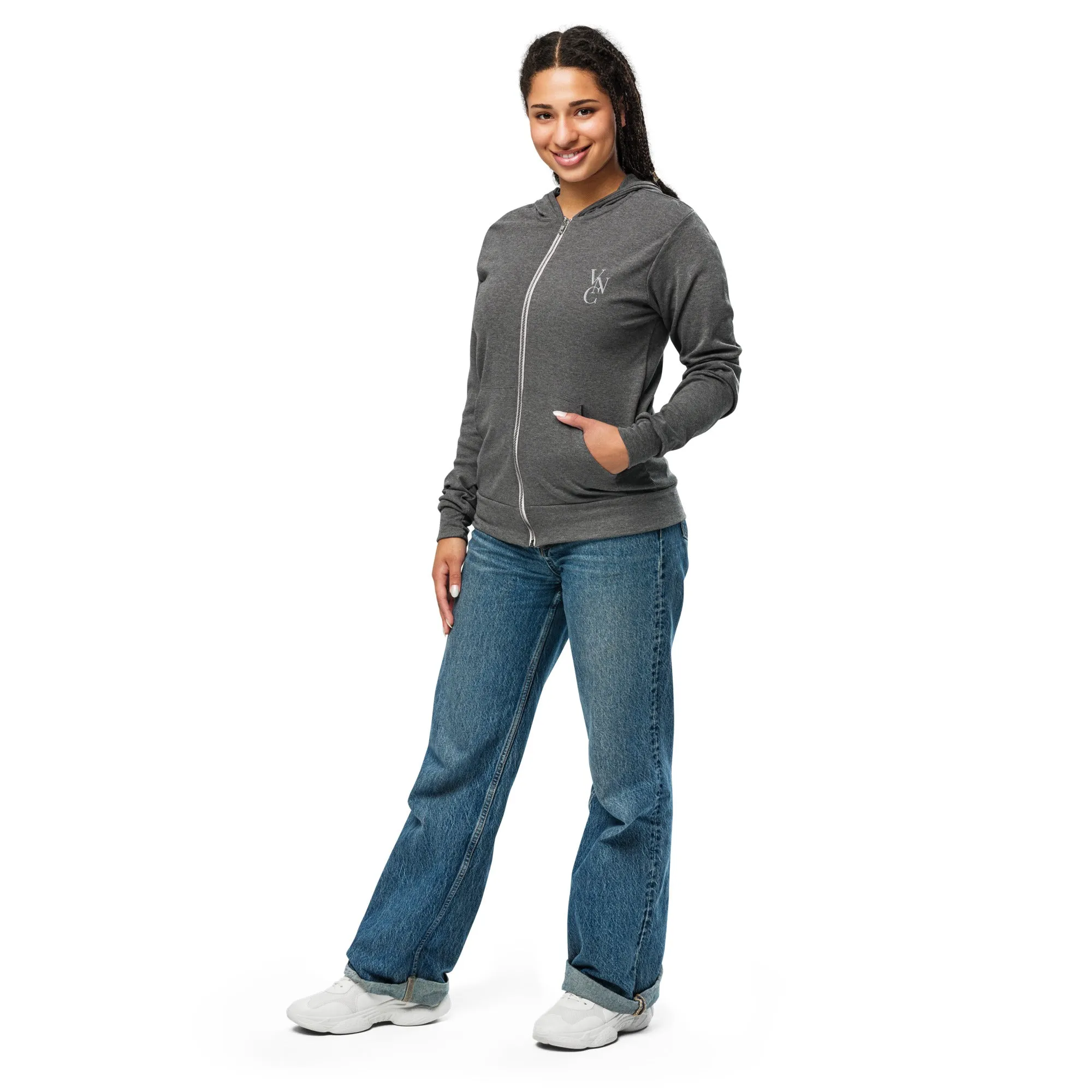 Urban Edge Unisex Zip Hoodie
