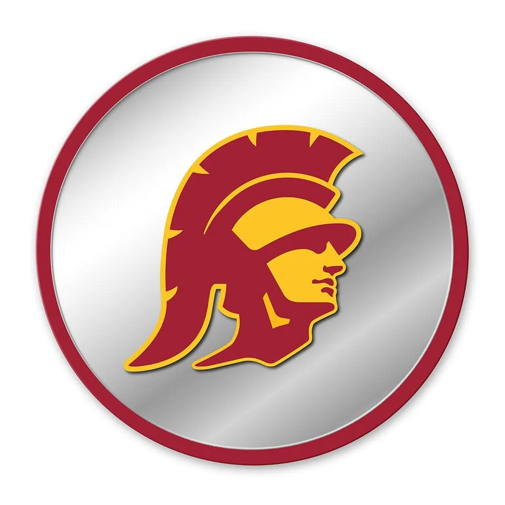 USC Trojans: Mascot - Modern Disc Mirrored Wall Sign