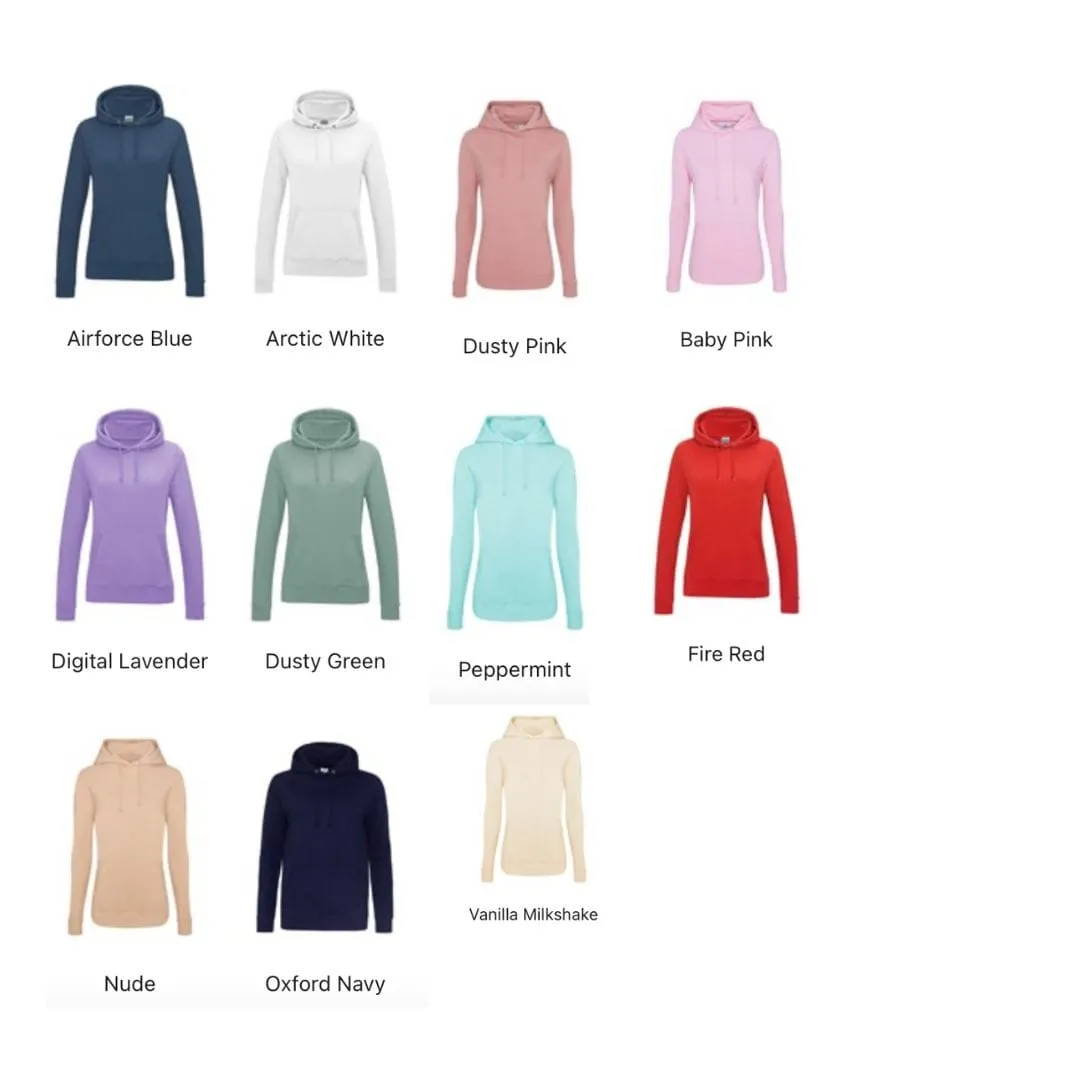 Vegan Women's College Hoodie | Multiple Colours