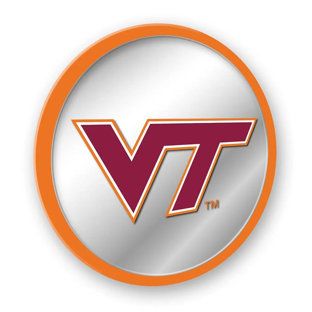 Virginia Tech Hokies: Modern Disc Mirrored Wall Sign
