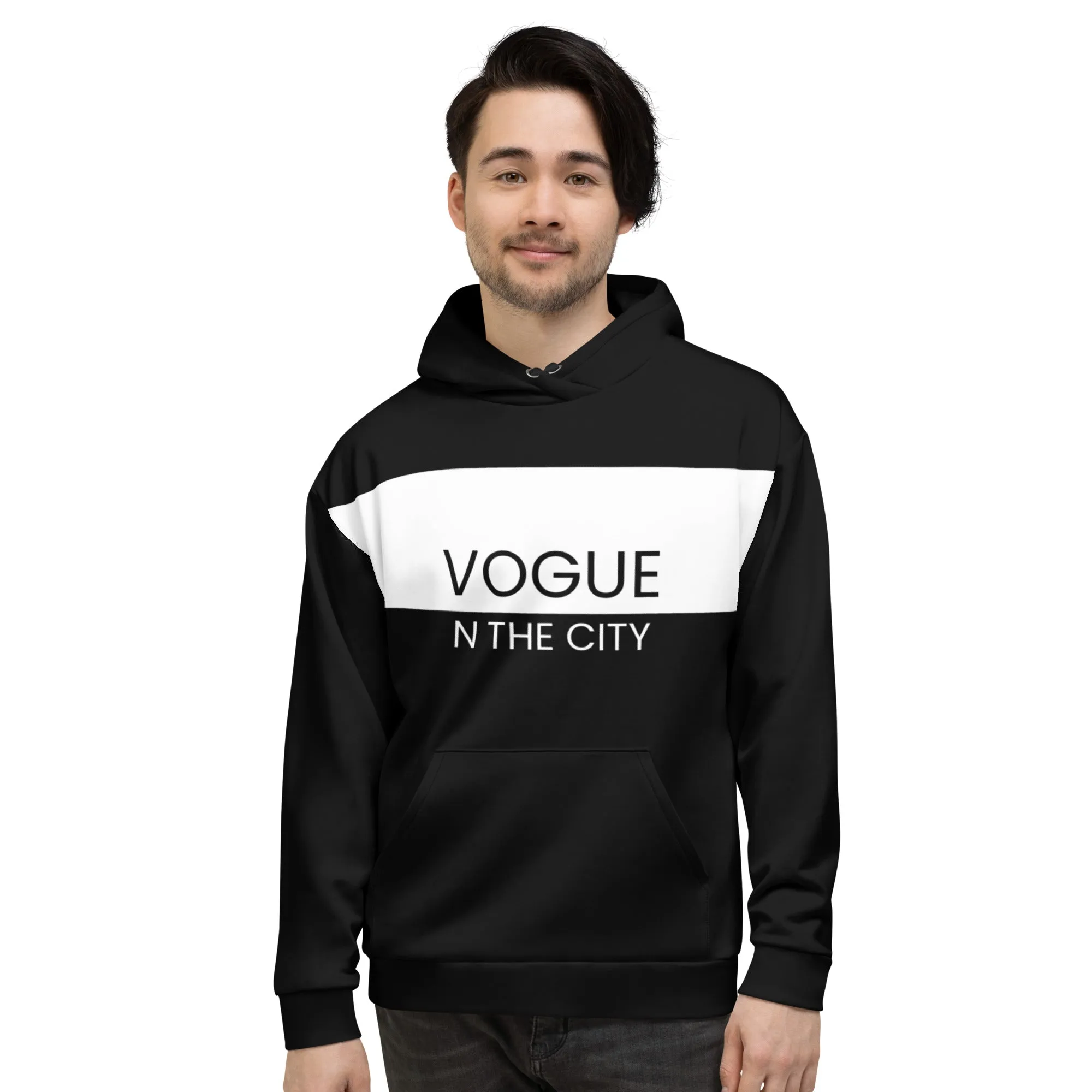 Vogue N The City Classic Unisex Hoodie in Black