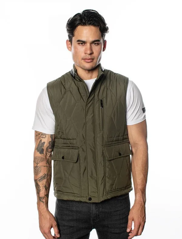 VP-7 Modern Chic VIP Collection Men's Polyester Vest - 6 PACK