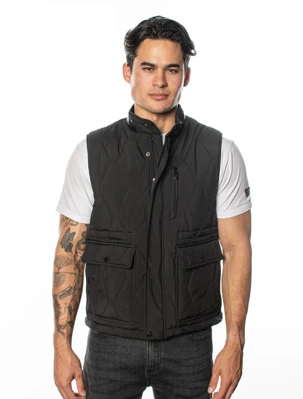 VP-7 Modern Chic VIP Collection Men's Polyester Vest - 6 PACK