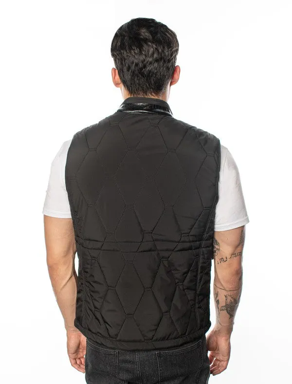 VP-7 Modern Chic VIP Collection Men's Polyester Vest - 6 PACK
