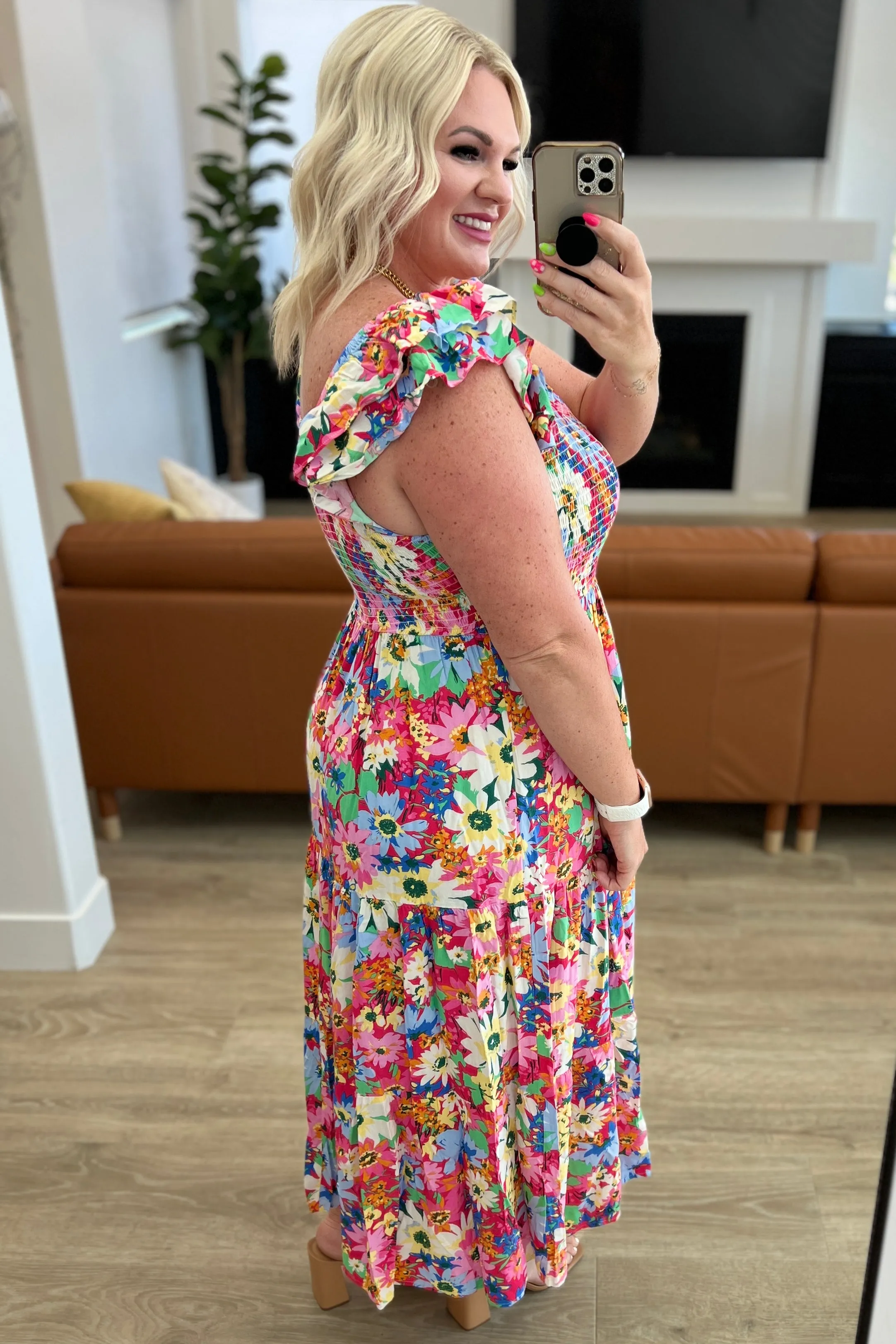 Walk in the Flowers Maxi Dress