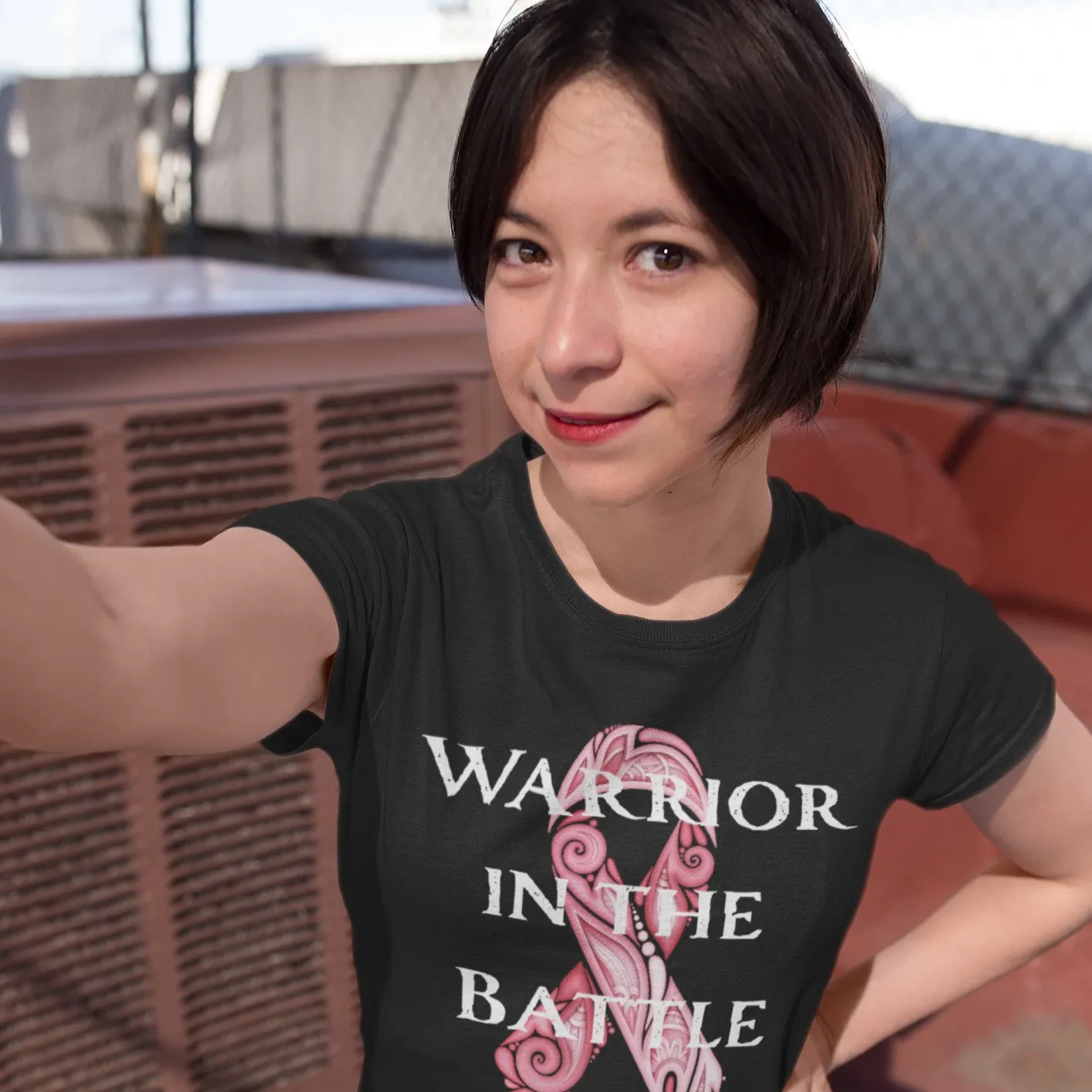 Warrior in the Battle Women's Relaxed T-Shirt
