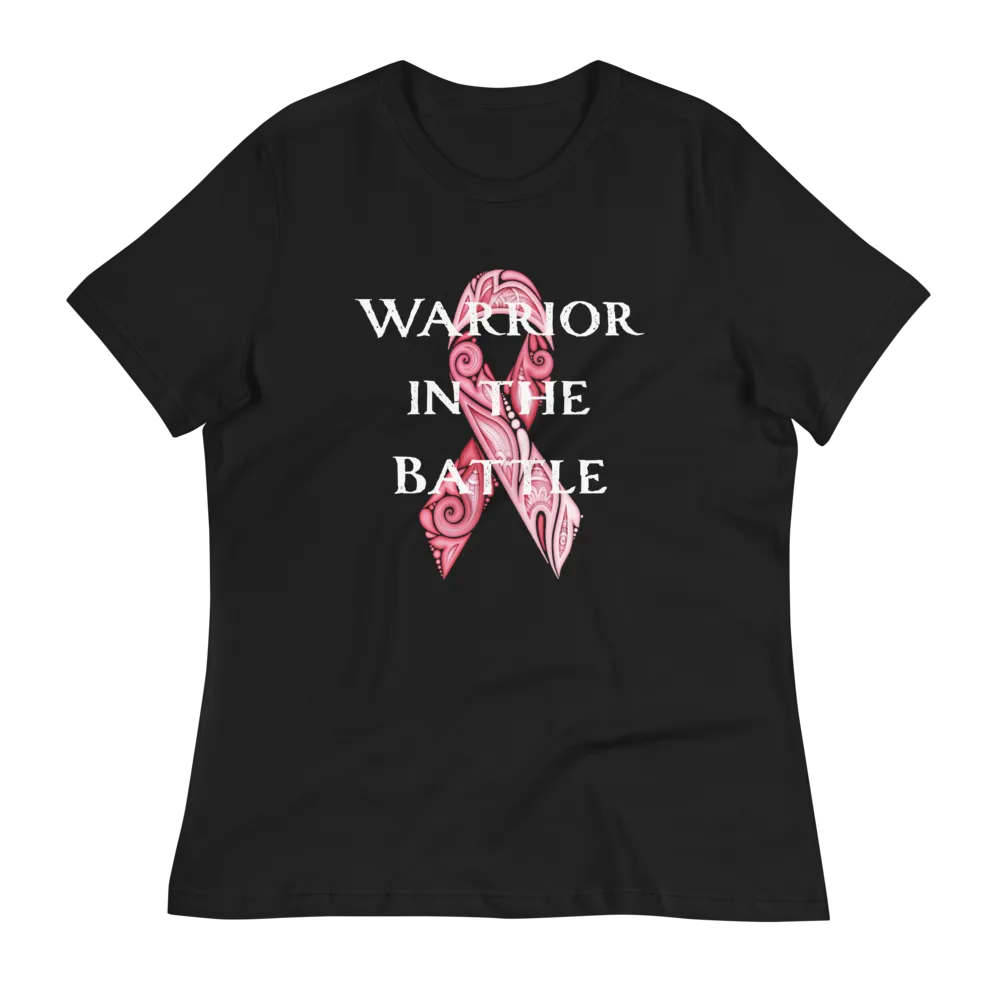 Warrior in the Battle Women's Relaxed T-Shirt