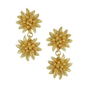 Water Lily Tier Earrings