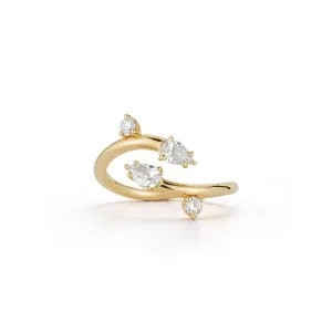 Wave Study 0 - Gold and Diamond