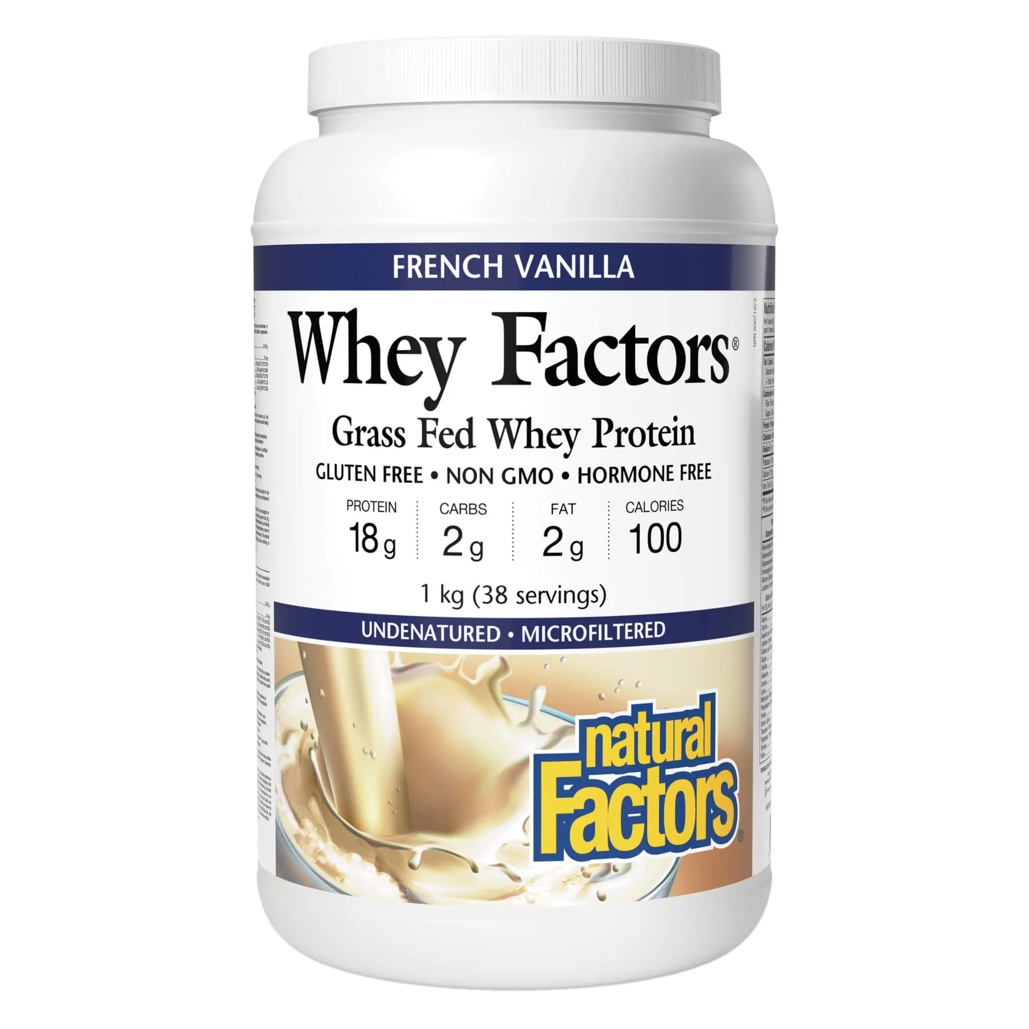 Whey Factors Grass Fed Whey Protein