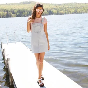 Wild Fable Women's Denim Pinafore Dress W6532HDLW