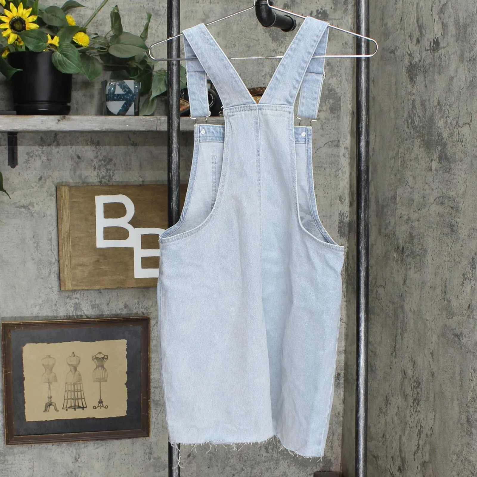 Wild Fable Women's Denim Pinafore Dress W6532HDLW