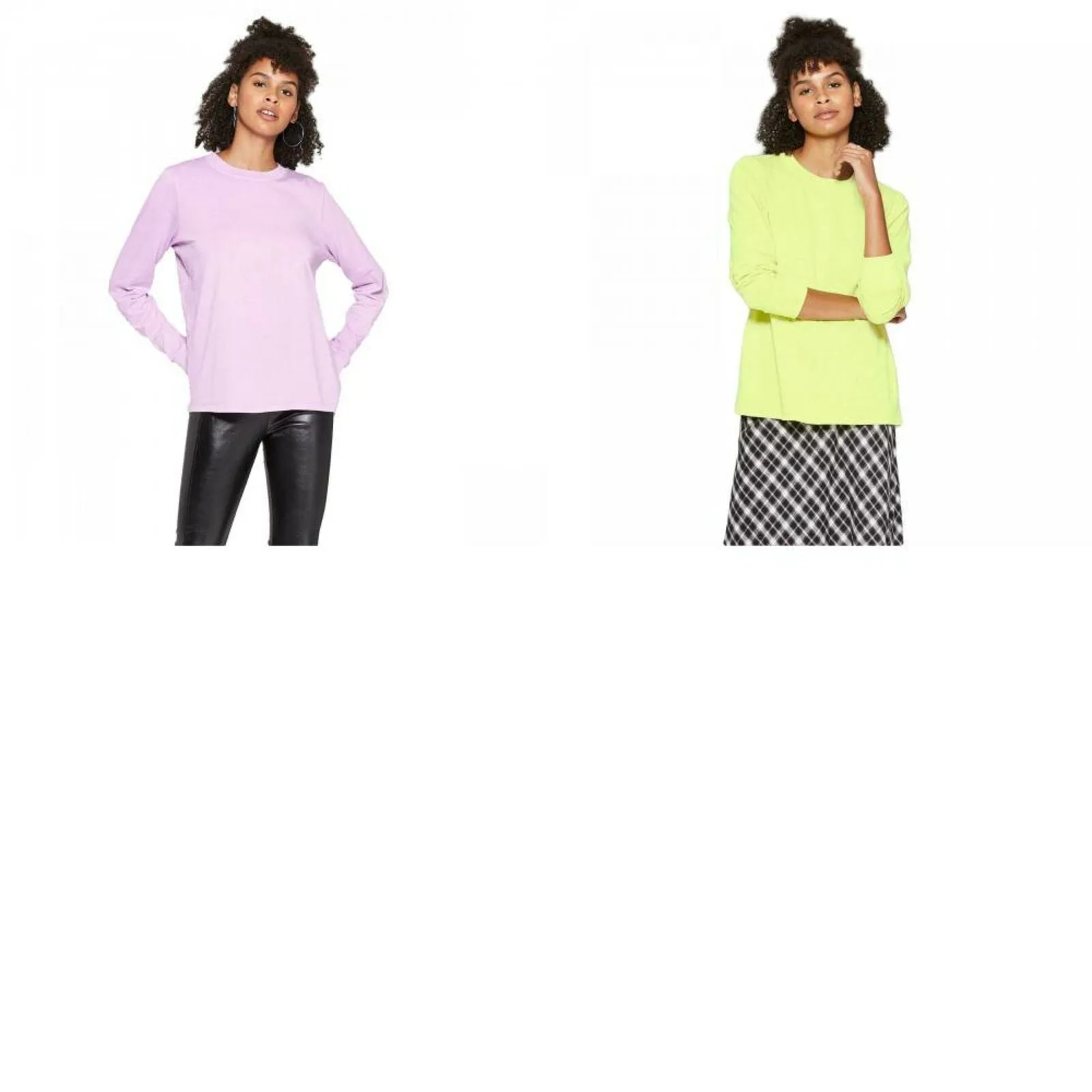 Wild Fable Women's Long Sleeve Crewneck Relaxed T-Shirt
