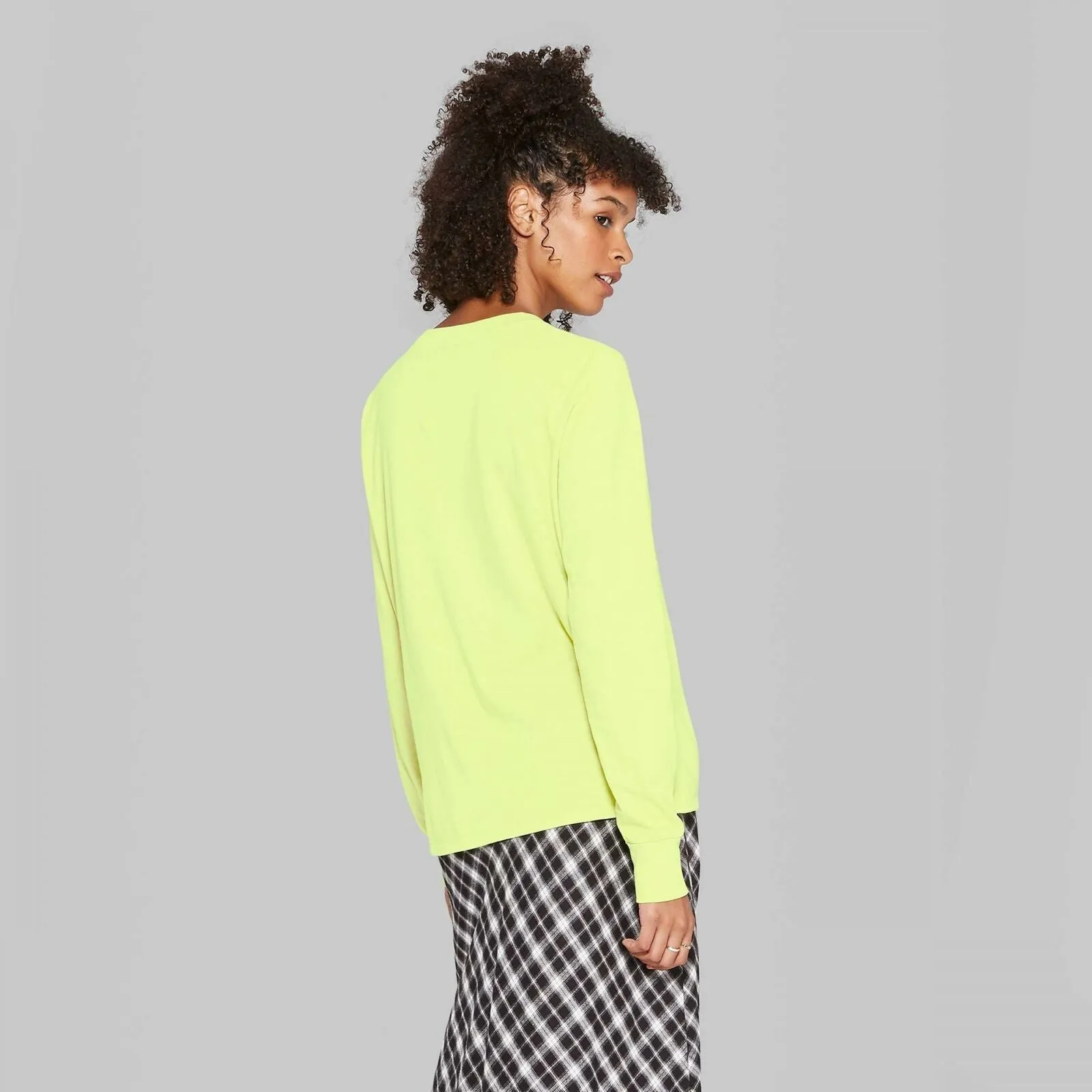 Wild Fable Women's Long Sleeve Crewneck Relaxed T-Shirt