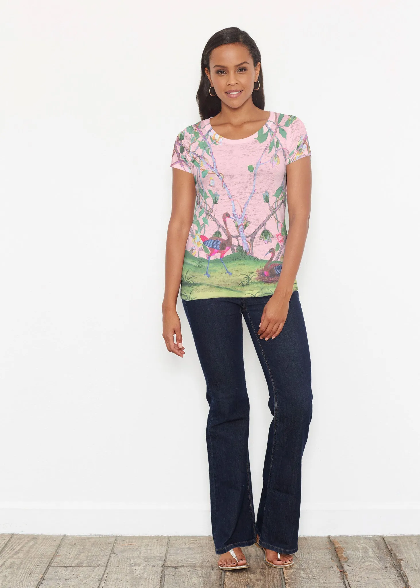 Wildwood Pink (19121) ~ Signature Short Sleeve Scoop Shirt
