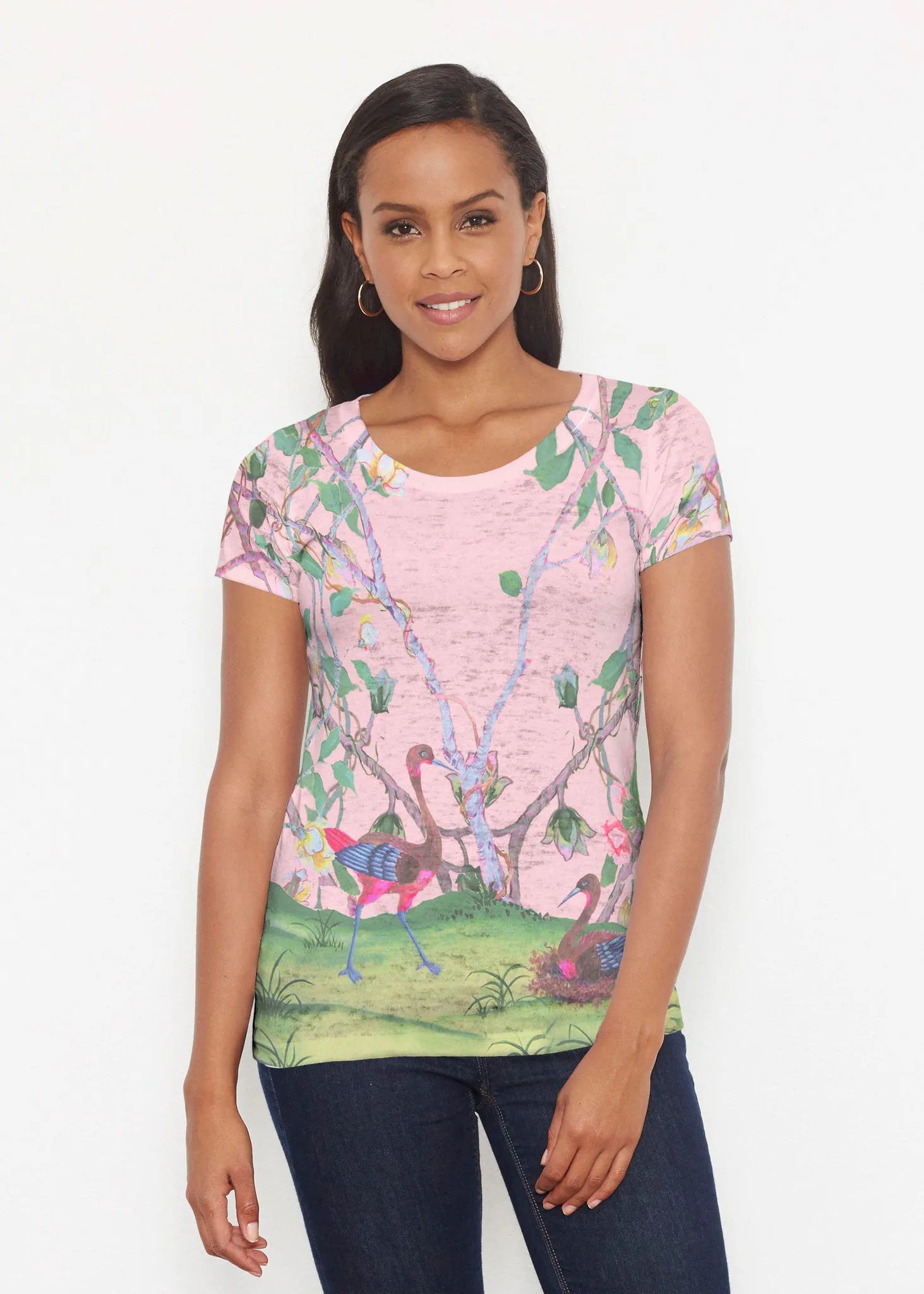 Wildwood Pink (19121) ~ Signature Short Sleeve Scoop Shirt