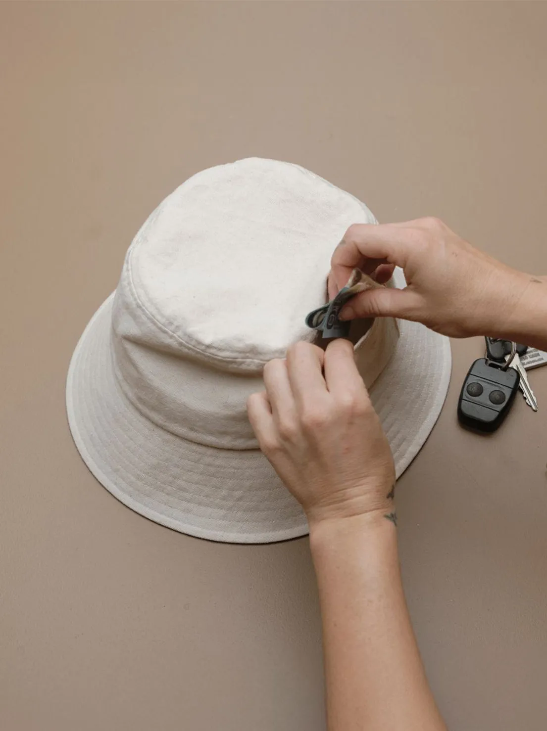 Will and Bear - Billie Bucket Hat - Bone