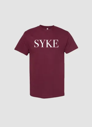 Wine Red SYKE Classic TShirt
