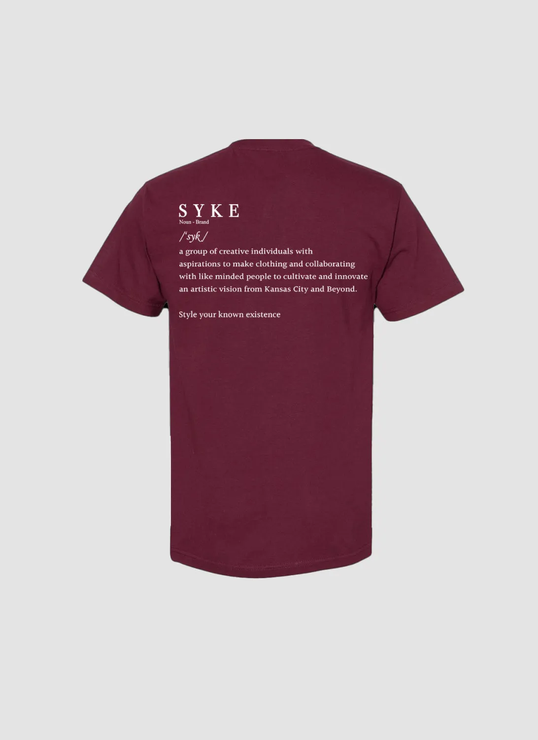 Wine Red SYKE Classic TShirt