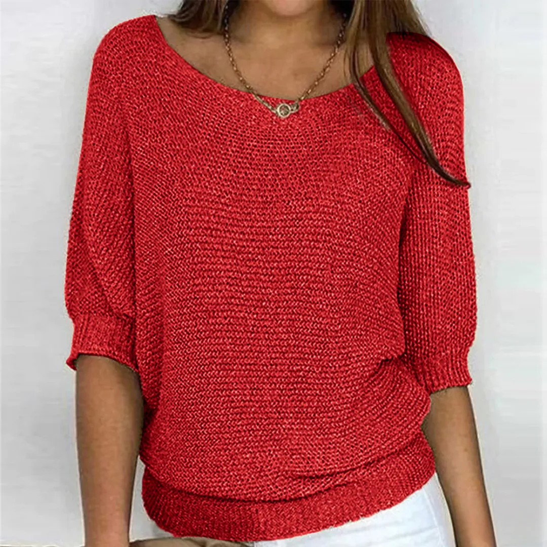 Yvette™ - Relaxed Knit Top